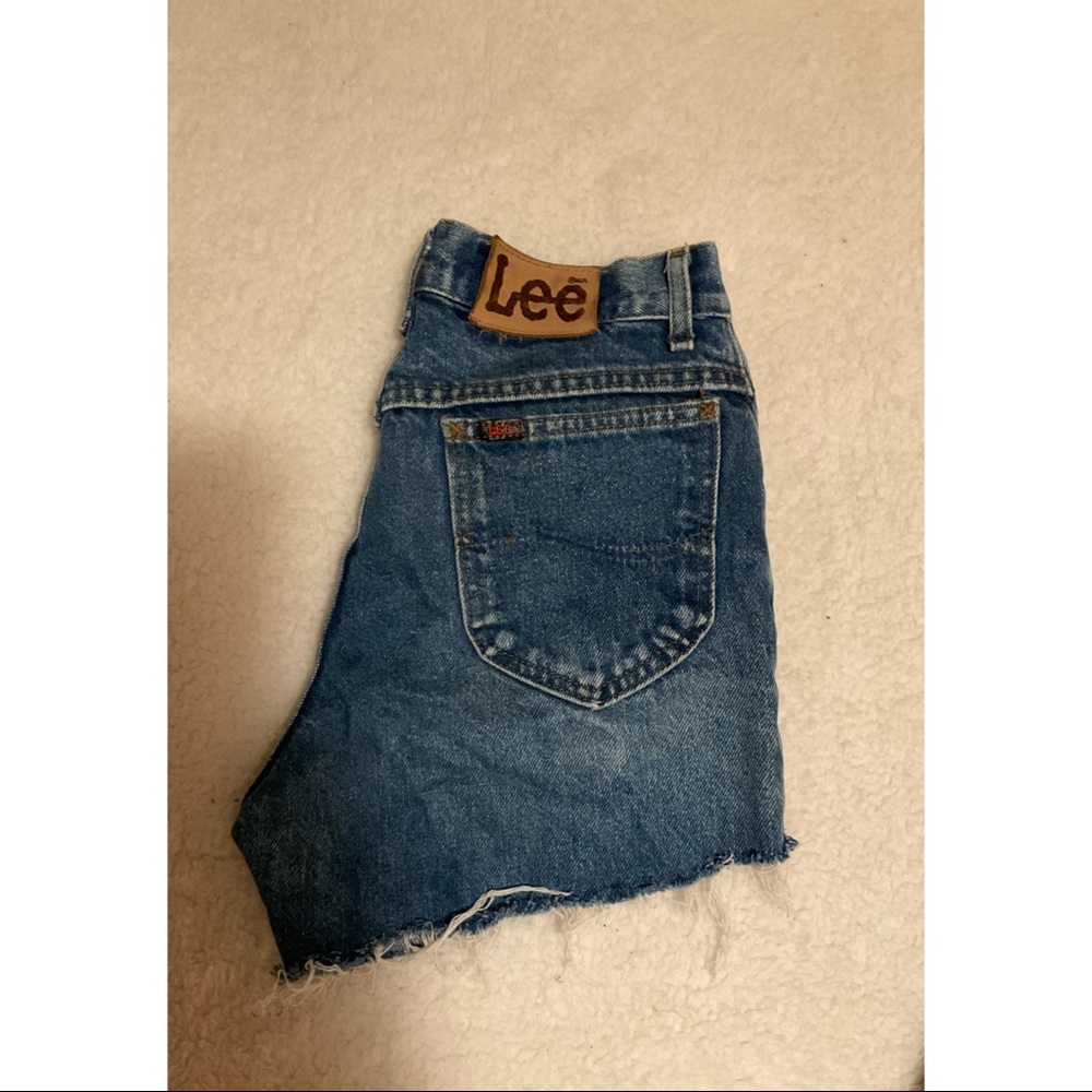 Vintage Lee denim shorts